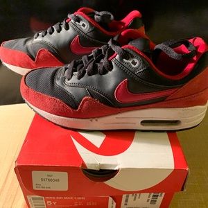 Nike “Bred” Air Max 1 - (Grade School)